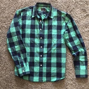 UNTUCKit Plaid Button Down Shirt